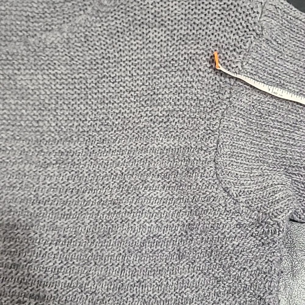 J. Jill Women's Grey knit long sleeve sweater size SP Petite mature tunic - Picture 9 of 10